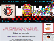 Tablet Screenshot of jukebox1240.com